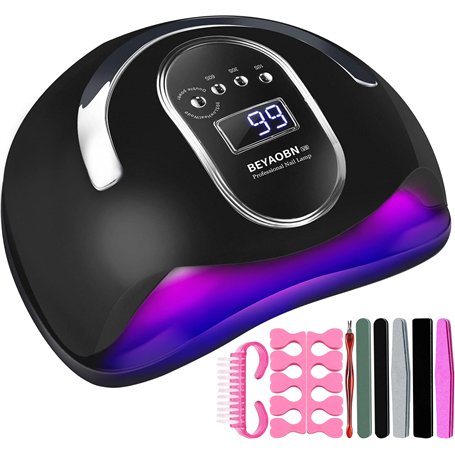 BEYAOBN 168W Lampe UV Sèche Ongles