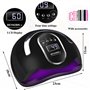 Lampe à Ongles UV LED Séchoir à Ongles gel Professionnel Automatique portable