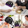 BEYAOBN 168W Lampe UV Sèche Ongles, Lampe à Ongles UV LED Séchoir à Ongles gel Professionnel Automatique portable, Séchage Rapid