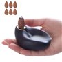 Porte-encens à refoulement en bois