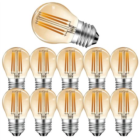 MZYOYO Ampoule 4W LED Filament E27 G45