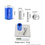 CYCEARTH Bike Star Outil de réglage d'écrou de fourche de vélo avec 1 écrou étoile et 1 vis de rechange pour tube de 2,8 cm