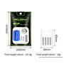 CYCEARTH Bike Star Outil de réglage d'écrou de fourche de vélo avec 1 écrou étoile et 1 vis de rechange pour tube de 2,8 cm