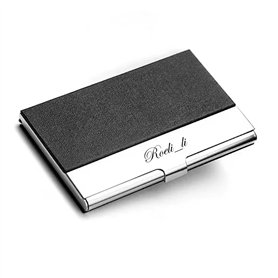 Rolianse Personnalisable Bureau Porte Carte De Visite Personnalisé Professionnelle