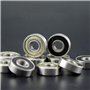 Metal Double Blindage Roulements 8 x 22 x 7mm Roulements Miniatures en Acier au Carbon