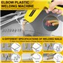TAVADA 200W Soudure Plastique,Soudage Plastique Machine,Kit de Réparation Pare-Chocs de Voiture,Kit Reparation Plastique pour Ré