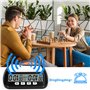 ​​USHOP Horloge d'échecs Professionnelle​​,Minuteur d'échecs numérique Multifonction​​ – Compte à rebours/Bonus/délai,Commandes 