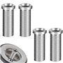 ZIOYA 4 Pièces Vis pour Panier D'évier 35mm Acier Inoxydable Vis Creuse Vis de Bonde pour la Vis Évier Panier Vis Accessoires de