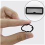 Boucles De Bracelet De Montre De Rechange En Caoutchouc, 22pcs Support De Bracelet De Montre En Silicone, Boucle De Retenue De B