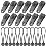 12 Ensembles de Kits de Clips de bâche