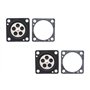 Diaphragme de dosage de carburateur et joint pour carburateurs Mitsubishi T110 140 180 200 Nikki (lot de 2)
