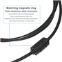 Adhiper Câble de Rechange USB pour Appareil Photo numérique Panasonic Lumix DMC-F2 DMC-FH25 DMC-FP5 DMC-FS16 DMC-FS28 DMC-FS22 8