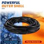 Yuanjoy 7 Fils Mètres x 0.5 MM²Câble remorque de voiture cable électrique rond 7 conducteurs pour 12v 24v véhicule systèmes câbl