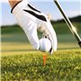 HOLEMZ Tees de Golf Durable Bois de Couleur Tees Incassables Différentes Tailles Long Court Accessoires Portable pour Entraîneme