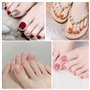 Séparateurs D'Orteils en Silicone 18 Pièces Separateur Pedicure Marguerite Fleur Diviseur Entretoises Réutilisable Professionnel
