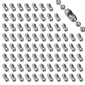 SYEYCW 80 Pièces Remplacement de Connecteur de Chaîne en Acier Inoxydable