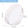 20 pcs Petri Dishes,Lot De Boîtes De Pétri En Plastique Stérile Avec Couvercles Ventilés(90 mmx15 mm),20 pipettes de Transfert e