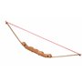 GERILEO Arc en Bois et Bambou Jouet avec Porte-flèches pour garçon et Fille – Jouet pour entraîner au tir (Arc avec 2 flèches)