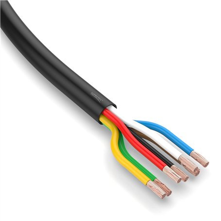 Câble multiconducteur pour l'automobile/remorque 5m
