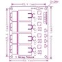 HALJIA Lot de 3 modules de relais à 4 canaux – Carte d'extension MCU universelle avec optocoupleur compatible avec R3 2560 Proje