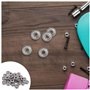 Tkxjry 40 Pièces 608 ZZ Roulement a Bille, 8mmx22mmx7 mm Double Blindage roulements à Billes à Gorges Profondes, 608 ZZ Billes R