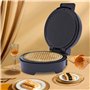 RjcdOPL Gaufrier à Cornets de Glace 1200W, Machine à Cônes de Glace avec Revêtement Antiadhésif, Température Réglable 150 à 200℃