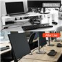 Lectorias 10Pcs Passe Cable Bureau 60 mm, Cache Trou Rond avec 1 Scie Cloche, Passage de Câbles Table, Organiseur de Fil en Plas