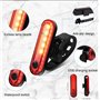 Eclairage Lumière arrière de vélo Rechargeable USB
