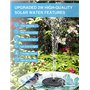 3.5W Fontaine Solaire Exterieure de Jardin