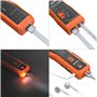 Testeur de Câble Réseau, Proster Testeur RJ45 Traceur de Câble Électrique RJ45 RJ11 avec Écouteur Portable Testeur de Câble Télé