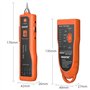 Testeur de Câble Réseau, Proster Testeur RJ45 Traceur de Câble Électrique RJ45 RJ11 avec Écouteur Portable Testeur de Câble Télé