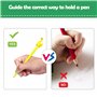 Lot de 20 recharges de stylo magique pour livre d'écriture invisible avec aide à l'écriture pour enfants d'âge préscolaire, lot 