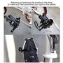 1 Paire de Pédales de Vélo, Pédales de Cyclisme en Nylon avec Bloc de Retenue Intégré à La Courroie de La Cage pour Vélo de Rout