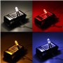 10Pcs 12v 5mm 20cm 0.06W Câble de Lumière de LED Diode Électroluminescente Filaire Multicolore (Blanc)