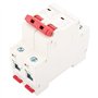 Disjoncteurs miniatures 2P 40A DC 500V Mini disjoncteur photovoltaïque MCB Disjoncteur de sécurité DZ47-63Z-2P Accessoires de pr