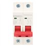 Disjoncteurs miniatures 2P 40A DC 500V Mini disjoncteur photovoltaïque MCB Disjoncteur de sécurité DZ47-63Z-2P Accessoires de pr