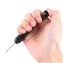 mandrin de serrage 0.3-3.6mm avec 25 forets HSS de précision pour fabrication d'art