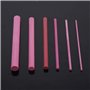 Professionnel Ruby Whetstone, 6 PCS 3000# Grit Polishing Oil Stone Sharpener Pierre à aiguiser Whetstone Tool Set