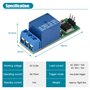 Carte de déclenchement à Basse Impulsion Relais Verrouillage Mini 6 24V 60 70mA Module Bascule Commutateur Auto bloquant Faible 
