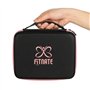 FTINATE 30 Trous Boîte Huile Essentielle Aromathérapie Sac de Rangement Trousses de Toilette Voyage Sac à cosmétiques avec inser