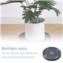 Roulettes universelles pour pot de fleur