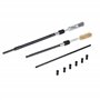 DAYUAN Kit de nettoyage pour siège d'injecteur, 19 pièces, outil de nettoyage pour siège d'injecteur et tige