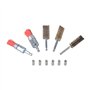 DAYUAN Ensemble d'outils de nettoyage d'injecteur, 14 pièces pour siège d'injecteur et kit de nettoyage de tige