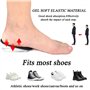 2 Paires de Talonnette, Talonnette Homme, De Hauteur Augmentation Semelles Talonnette Pour Femmes, Semelle En Gel Absorption Des