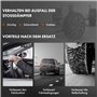 Frankberg 2x Amortisseur à gaz Pression du gaz Essieu Arrière Compatibles avec Viano W639 2.1L-3.7L 2003-2013 Vito Bus W639 2.1L