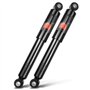 Frankberg 2x Amortisseur à gaz Pression du gaz Essieu Arrière Compatibles avec 500 312 Hatchback 2007-2021 500 C 312 Cabriolet 2