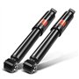 Frankberg 2x Amortisseur à gaz Pression du gaz Essieu Arrière Compatibles avec Panda 169 2006-2012 KA RU8 2008-2016 Remplacer# 1