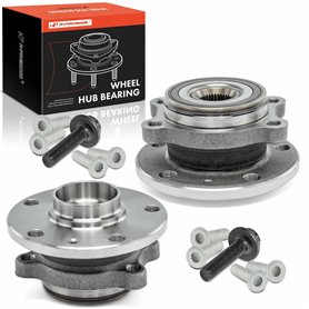 Frankberg 2x Kits de roulements de roue Avant Gauche Droite Compatibles avec A1 8X1 8XK 2011-2018 A3 8P1 8P7 8PA 2003-2013 Q3 8U