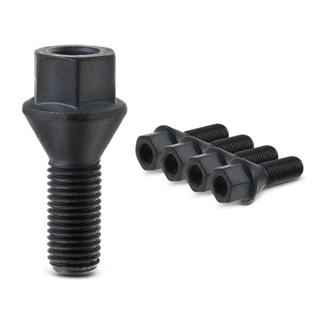 Frankberg Lot de 5 boulons de roue compatibles avec les modèles 1 E81 E87 3 E21 E30 E36 E46 E90 5 E12 E28 E34 E60 E61 6 E24 E64