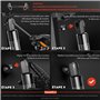 Frankberg 2x Ressorts à Gaz Hayon Coffre Compatibles avec M.e.g.a.n.e Scenic JA0/1 MPV 1996-1999 Scénic I FA0 JA0/1 MPV 1999-200